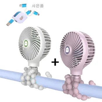 1_11선풍기_케이블증정_3단무선_휴대용_핸디_집게형_유모차선풍기_문어발_다용도_탁상용_핸디선풍기