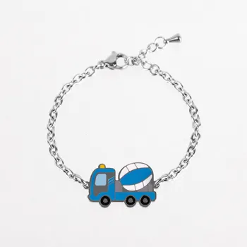 아기 팔찌 추천 MX KIDS 미아방지 팔찌 227B (레미콘차)