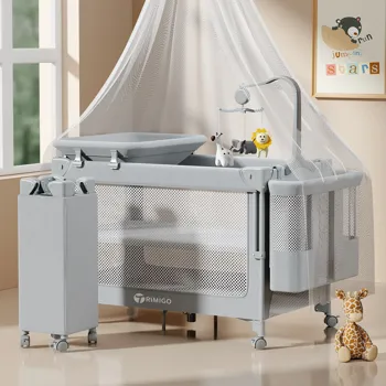 아기 침대 추천 Trimigo 접이식 이동식 아기침대