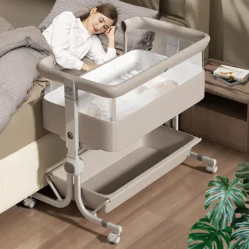 아기 침대 추천 트리미고 프리미엄 이동식 접이식 아기침대