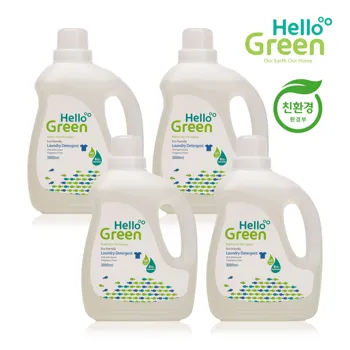 아기 세제 추천 헬로그린 아기세제 3L 4개