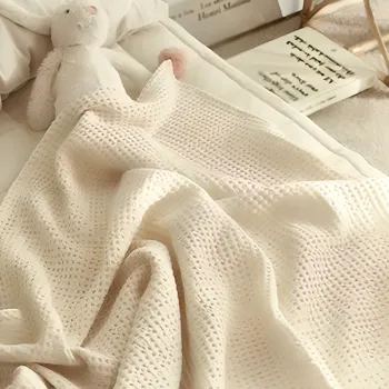 아기 이불 추천 데코뷰 모달와플 폼폼 블랭킷 아기 이불 추천 데코뷰 모달와플 폼폼 블랭킷