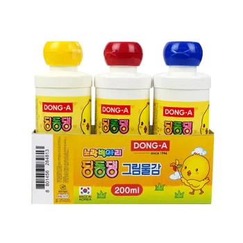 유아 그림 물감 추천 동아 딩동댕 물감(소용량) 유아 그림 물감 추천 동아 딩동댕 물감(소용량)