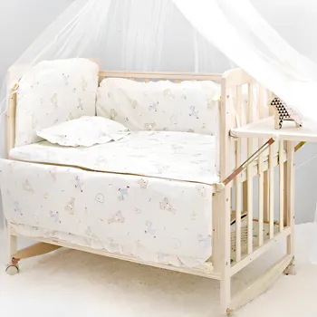 아기 침대 추천 벨라 원목 아기침대 + 코코넛 매트리스