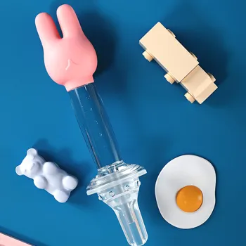 아기 투약기 추천 실리콘 투약병 약통